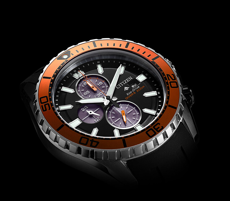 Citizen 西铁城 Promaster系列 CA0718-13E 光动能 深度防水夜光潜水男表1170.43元