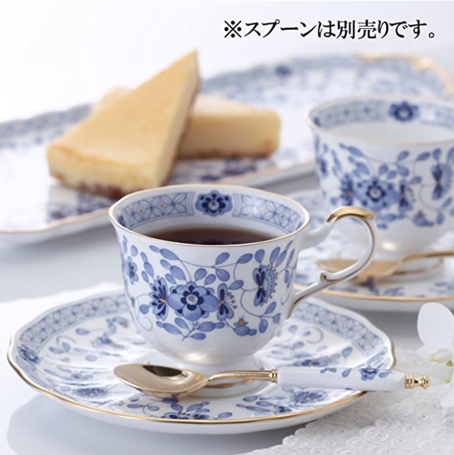 NARUMI 鸣海 Milano系列 骨瓷双人咖啡杯碟4件套装 9682-7165488.31元（天猫旗舰店1238元）
