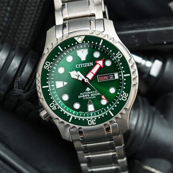Citizen 西铁城 Promaster Marine系列 NY0100-50XE 超级钛自动机械潜水表1679元