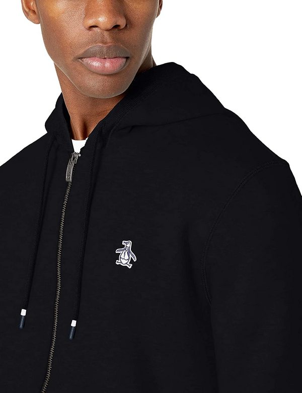 库存浅，Original Penguin 企鹅牌 男士长袖拉链连帽卫衣312.62元