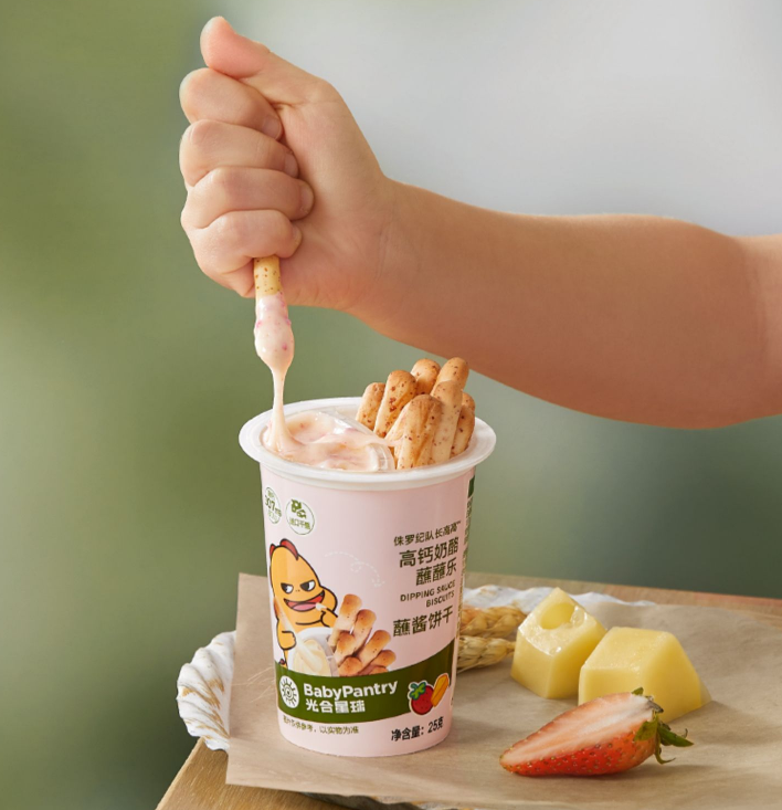 Babycare BabyPantry 光合星球 儿童零食蘸酱饼干 25g*6件47.4元包邮（7.9元/件）