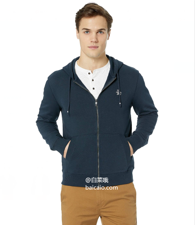 <span>åºå­æµï¼</span>Original Penguin ä¼é¹ç ç·å£«é¿è¢æé¾è¿å¸½å«è¡£æ°ä½340.64å