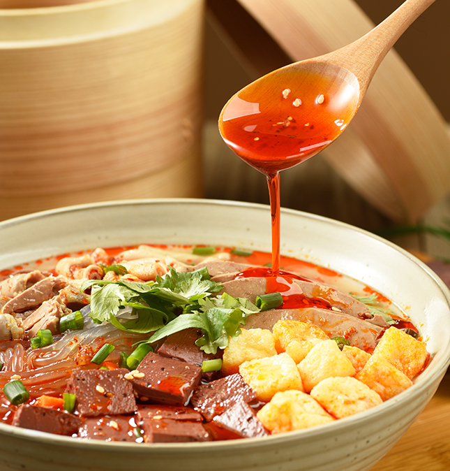 南京农业大学食品科技学院研制，南农 南京鸭血粉丝汤 164g*2盒16.9元包邮（需领券）