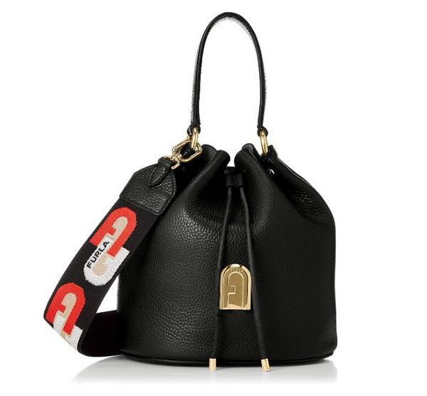 FURLA 芙拉 SLEEK 女士小号牛皮水桶包 W640001474.35元