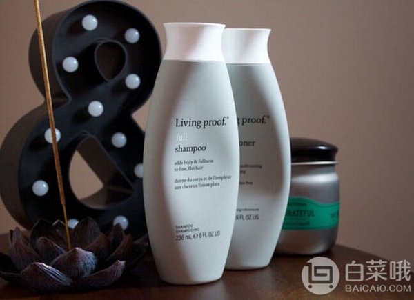 美国高级护发品牌，Living Proof Brilliantly Full 洗护三件套226元