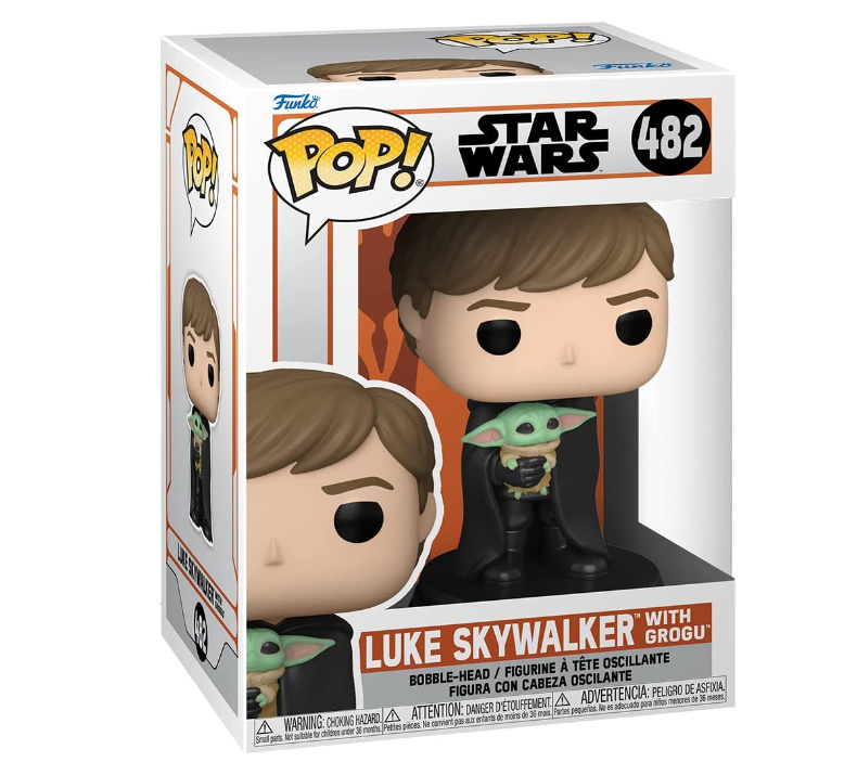 Funko POP  《曼达洛人》 手办公仔 - 卢克·天行者与尤达宝宝 5829038.27元（天猫旗舰店108元）