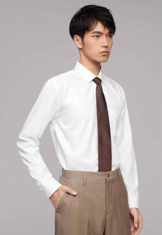 HLA 海澜之家 先锋系列 男士长袖衬衫 HNCAW1Y004A90.1元包邮（双重优惠）