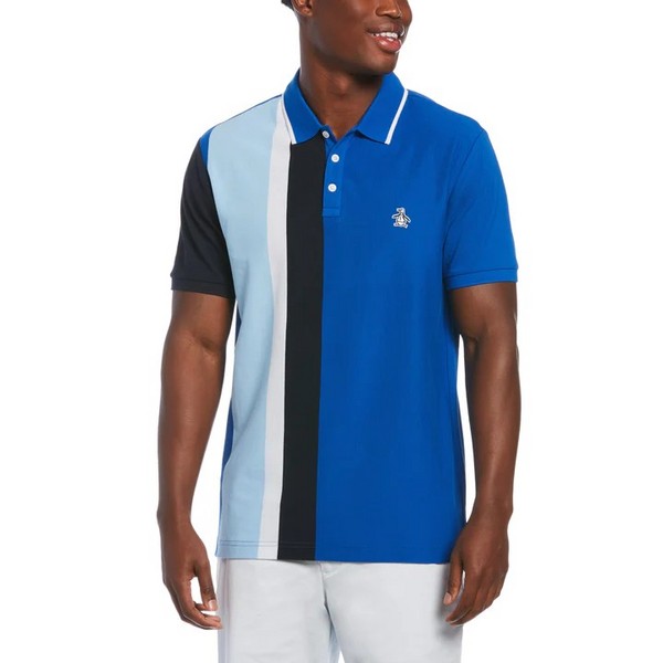 Original Penguin 企鹅牌 Vertical Stripe 男士速干条纹短袖Polo衫281.63元（可3件92折）