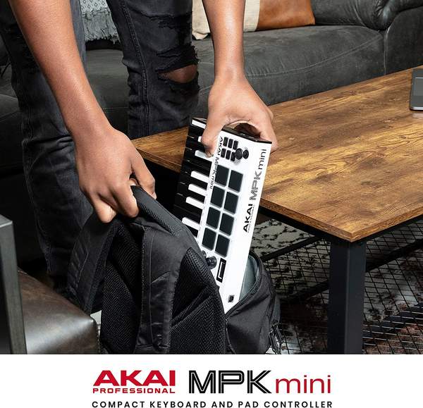 Akai Professional 雅佳 MPK Mini MK3 MIDI音乐键盘控制器 25键519.21元