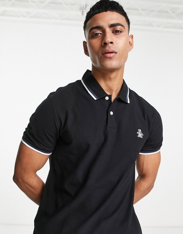Original Penguin 企鹅牌 Contrast Tipping 男士纯棉短袖Polo衫162元