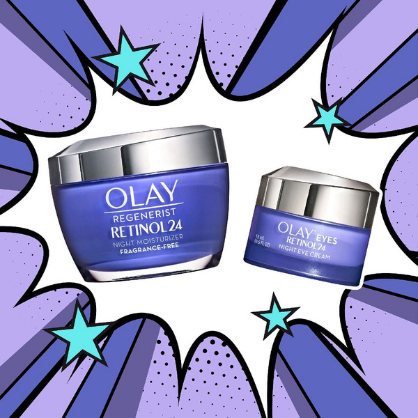 Olay 玉兰油 Retinol24 视黄醇夜间保湿霜晚霜50g+眼霜15mL202.63元（可3件92折）