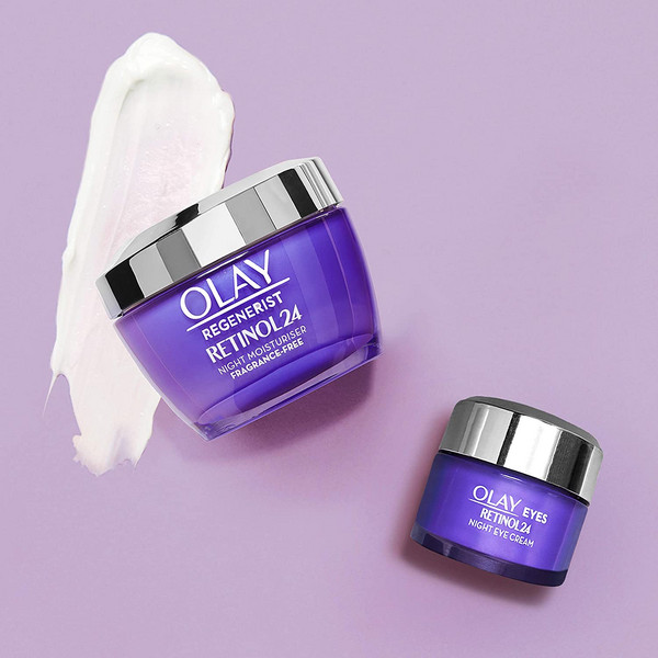 Olay 玉兰油 Retinol24 视黄醇夜间保湿霜晚霜50g+眼霜15mL202.63元（可3件92折）