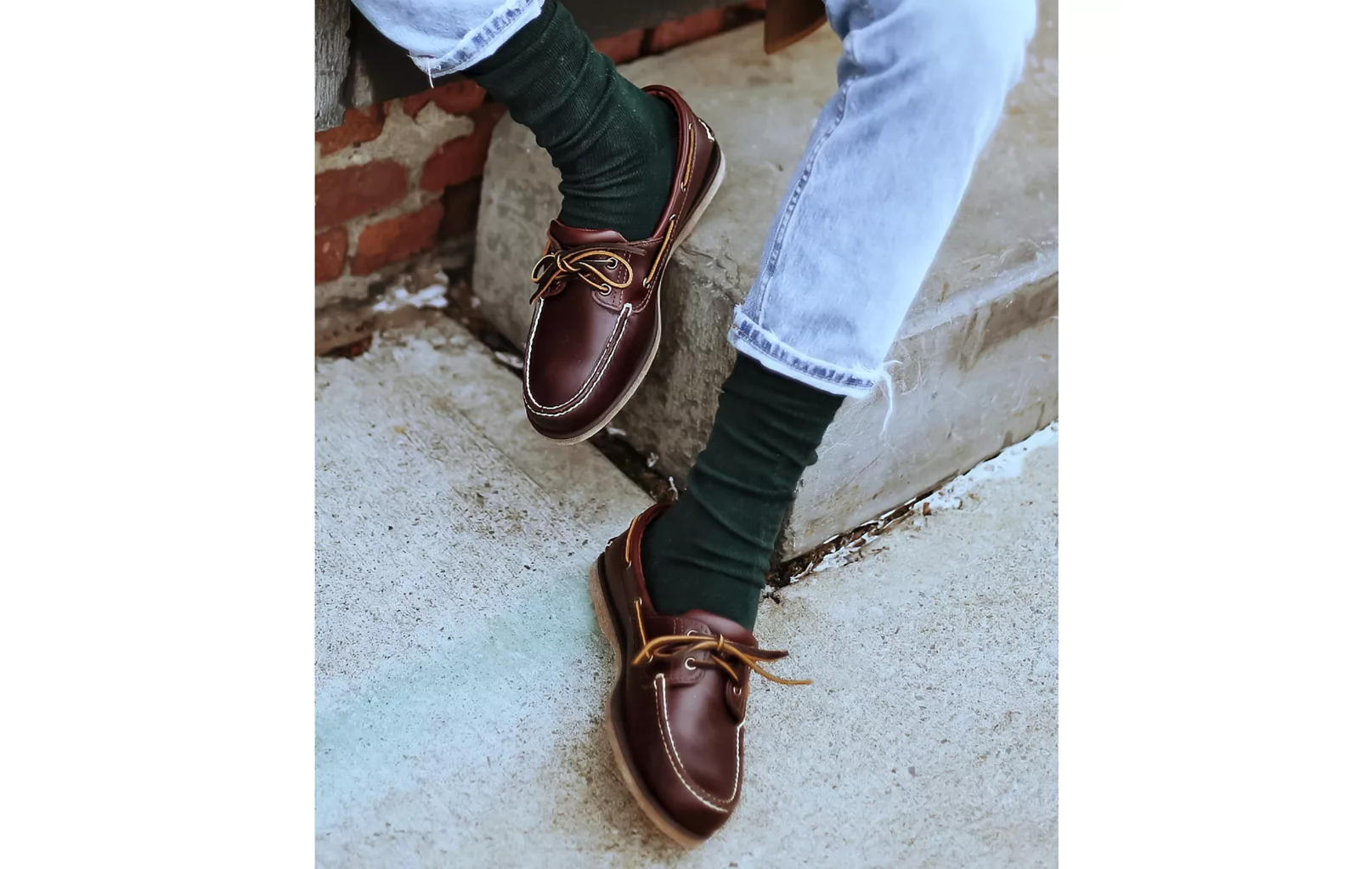 经典款 多码，Timberland 经典男士2孔船鞋457.33元（天猫979元）