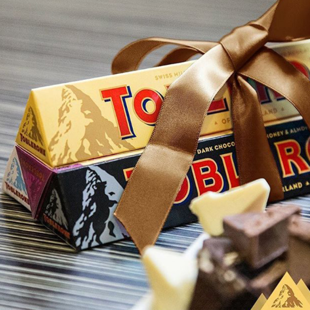 原装进口，Toblerone 瑞士三角 巧克力 多口味 100g*4盒39.9元包邮（需领券）