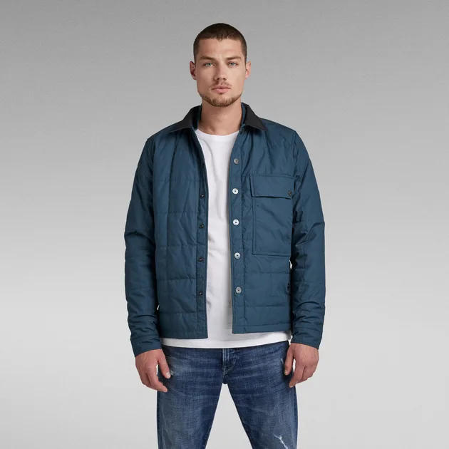 S码，G-Star Raw Postino 男士绗缝夹克D20161485.31元
