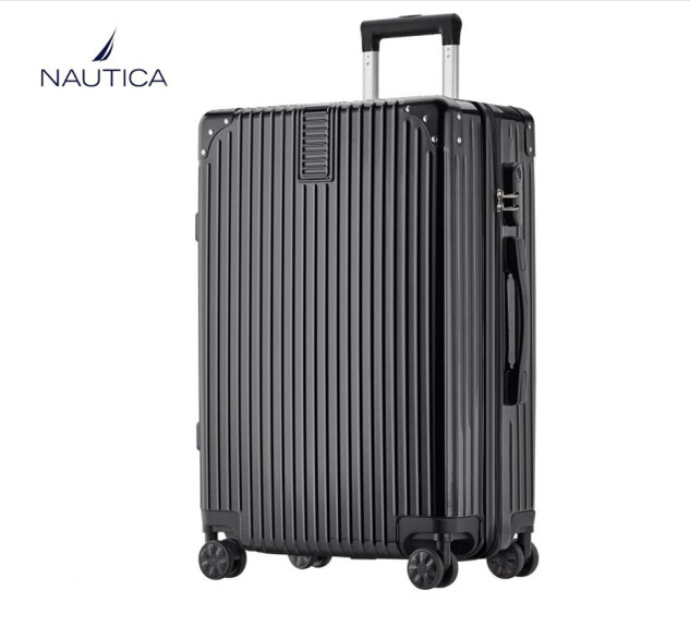 NAUTICA 诺帝卡 PC万向轮拉杆箱 K-B63L-20 拉链款 20英寸89元包邮（需领券）