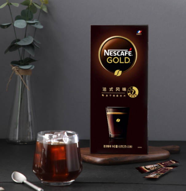 Nestlé 雀巢 金牌冷萃拿铁法式黑咖啡 30条26.9元包邮（需领券）