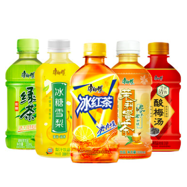 康师傅 冰红茶 330ml*12瓶 多款史低18.9元包邮（需领券）