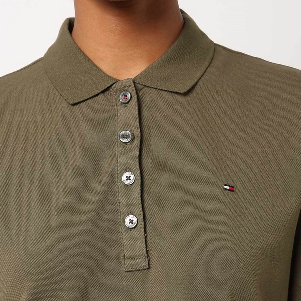 XS码，Tommy Hilfiger 汤米·希尔费格 女士经典弹力棉Polo衫176.68元