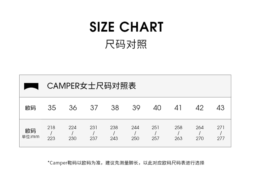 Camper 看步 Oruga 女士牛皮软底休闲平底凉鞋 K200157423.37元（天猫折后1199元）