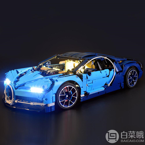LEGO 乐高 Technic 科技系列 2018年超旗舰 42083 布加迪奇龙1927元包邮（多重优惠）