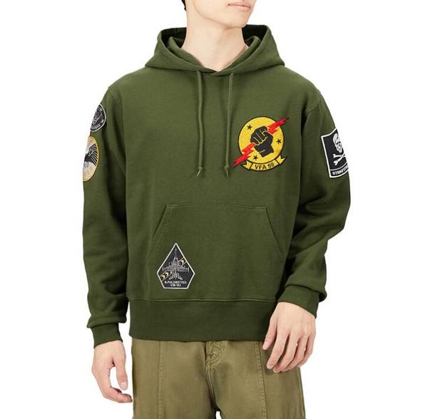 Alpha Industries 阿尔法工业 TC1556-3 男士纯棉连帽卫衣390元（可3件9折）
