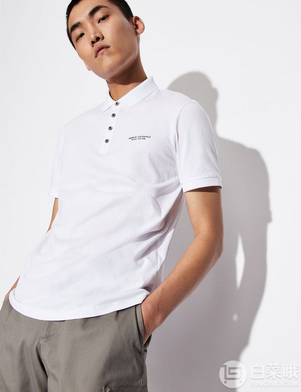 A|X Armani Exchange 阿玛尼副牌 男士纯棉Polo衫 8NZF80-Z8H4Z新低207.85元（天猫旗舰店609元）