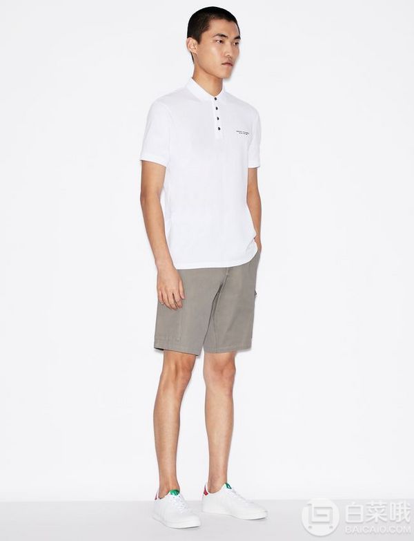 A|X Armani Exchange 阿玛尼副牌 男士纯棉Polo衫 8NZF80-Z8H4Z新低207.85元（天猫旗舰店609元）
