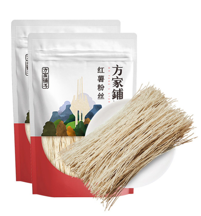 福建老字号，方家铺子 红薯粉条 508g*2袋17.9元包邮（需领券）