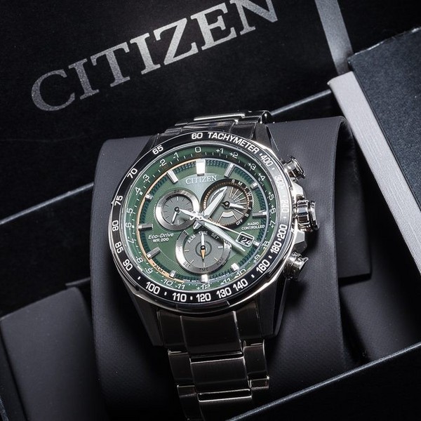 Citizen 西铁城 Promaster Pilot系列 CB5914-89X 男士三眼计时光动能五局电波手表2379元