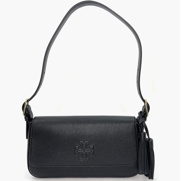 Tory Burch 汤丽柏琦 Emerson 女士荔枝纹牛皮法棍包腋下单肩包 134848新低1927.36元