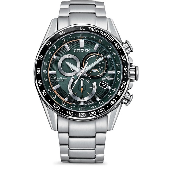 Citizen 西铁城 Promaster Pilot系列 CB5914-89X 男士三眼计时光动能五局电波手表2379元