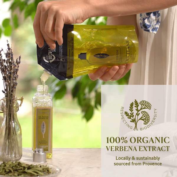 L'Occitane 欧舒丹 马鞭草清新沐浴啫喱500mL 补充装169.75元