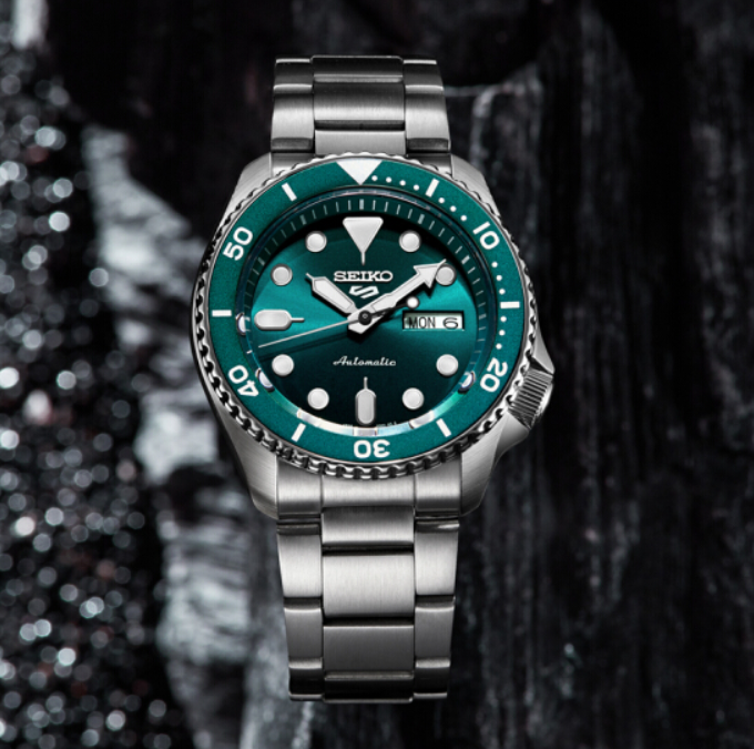 Seiko 精工 5号盾系列 SRPD61K1 男士机械腕表982.51元