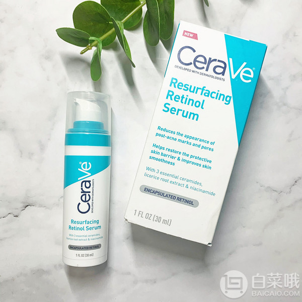 CeraVe 蓝管视黄醇烟酰胺精华30mL131.66元