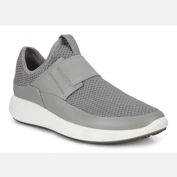 38码，ECCO 爱步 Soft 7 柔酷7号 女士网面一脚蹬运动鞋 460683新低476.69元