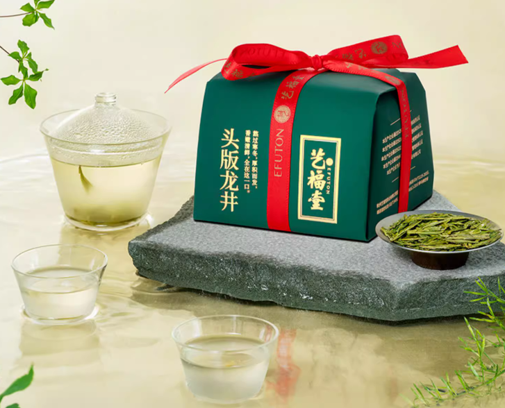 杭州亚运会官方指定用茶，艺福堂 2023年新茶 特级头版龙井茶 50g118元包邮（需领券）