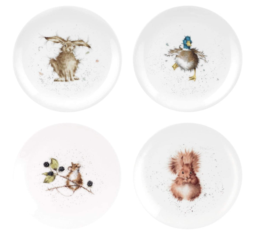 Portmeirion 皇家伍斯特 Royal Worcester 陶瓷餐盘4件套269.04元