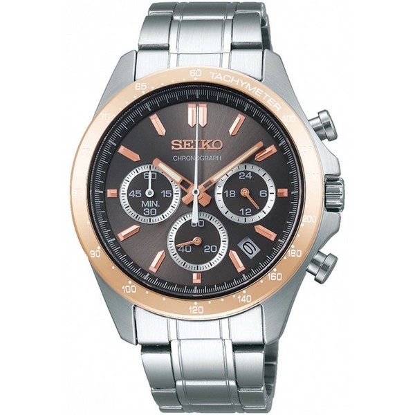 Seiko 精工 Spirit系列 SBTR026 三眼计时石英男表1157.86元