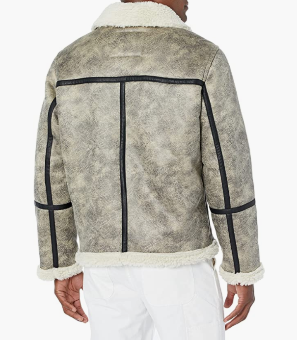 Tommy Hilfiger 汤米·希尔费格 男士人造羊毛飞行员夹克755.86元