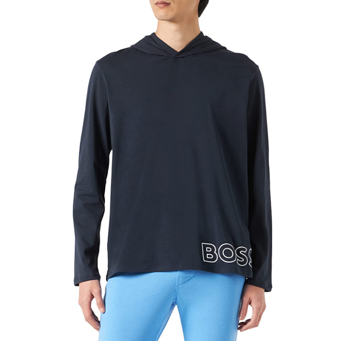 BOSS Hugo Boss 雨果·博斯 Identity 男士纯棉连帽长袖T恤 50465557254.32元