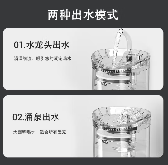 ROJECO 宠物自动喂水器猫咪饮水机49元包邮（需领券）