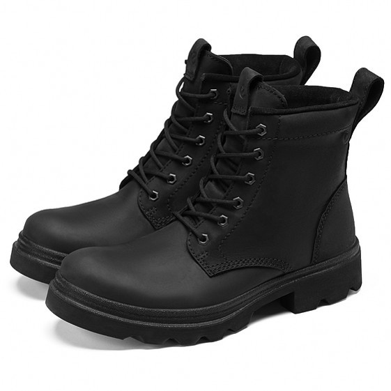 ECCO 爱步 Grainer 革新系列 男士真皮马丁靴 214714新低560.03元（天猫2399元）