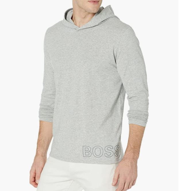 BOSS Hugo Boss 雨果·博斯 Identity 男士纯棉连帽长袖T恤 50465557254.32元