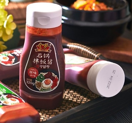 金葵 0脂肪 韩式石锅拌饭酱 320g11.9元包邮（需领券）