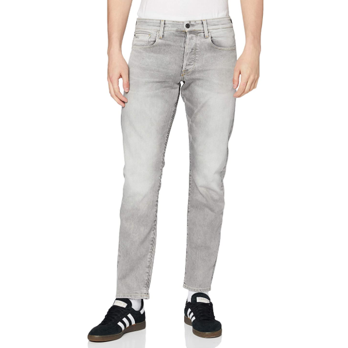 G-Star Raw 3301系列 男士磨白中腰直筒收脚牛仔裤 51003368.69元