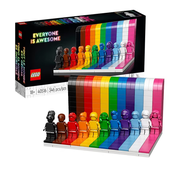 LEGO 乐高 Miscellaneous 方头仔系列 每个人都很棒  40516197.1元包邮（需领券）