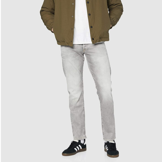 G-Star Raw 3301系列 男士磨白中腰直筒收脚牛仔裤 51003368.69元
