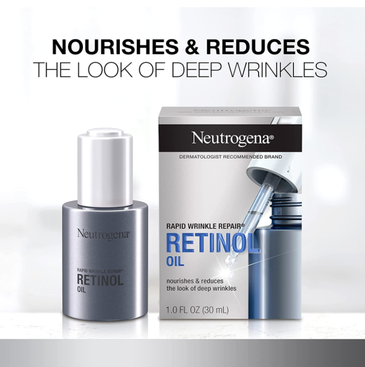Neutrogena 露得清 极速抗皱系列面部精华油30mL（新包装）158.44元