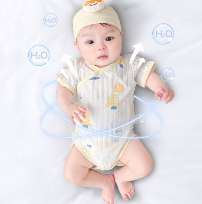 童泰 夏季薄款婴儿包屁衣 多款28元包邮（需领券）